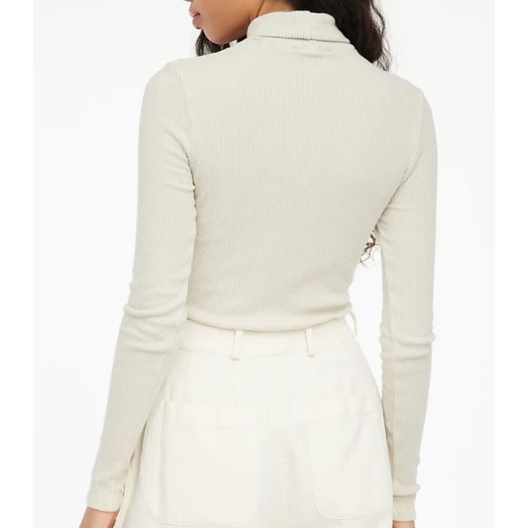 LACAUSA Sweater Rib Turtleneck - Picture 3 of 8